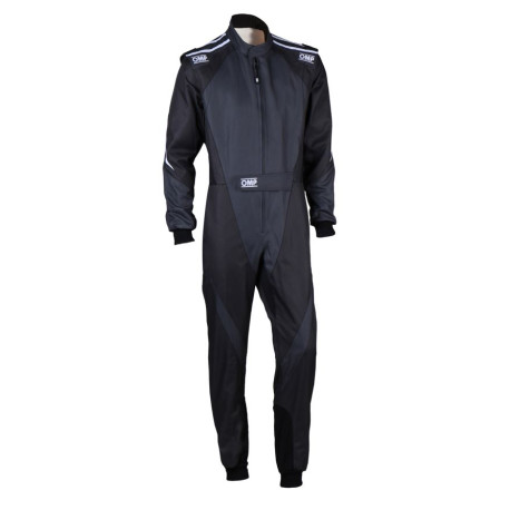 Obleke CIK-FIA kombinezon za karting OMP KS-3X, črna/antracit | race-shop.si