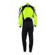 Obleke CIK-FIA race suit OMP KS-3X, black/fluo yellow | race-shop.si