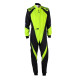 CIK-FIA child race suit OMP KS-3X, black/fluo yellow