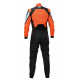 Obleke CIK-FIA otroški kombinezon za karting OMP KS-3X, črna/fluo/oranžna | race-shop.si
