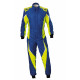 FIA Dirkaški kombinezon OMP Tecnica EVO blue/yellow