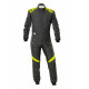 FIA race suit OMP FIRST EVO my2025 anthracite/fluo yellow