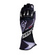 Race gloves OMP KS-2R (external stitching) black