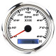 Gauges RACES Marine RACES Marine WHITE - Dodatni merilnik hitrosti / tahometer (0-8000RPM) | race-shop.si