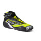 Karting shoes Sparco K-Rock 2025 black/fluo yellow