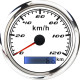 Gauges RACES Marine RACES Marine WHITE - Dodatni merilnik hitrosti (120 km/h) | race-shop.si