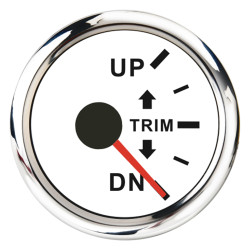 RACES Marine WHITE – Merilnik nagiba (Trim Meter)