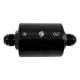Oljne črpalke RACES AN8 Billet Oil filter - Black | race-shop.si