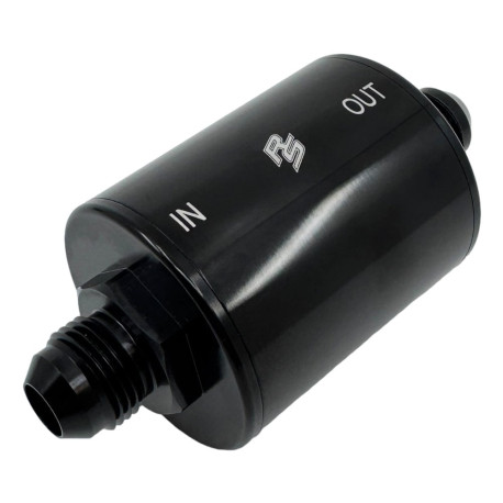 Oljne črpalke RACES AN8 Billet Oil filter - Black | race-shop.si