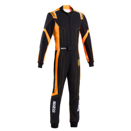Obleke Race suit SPARCO THUNDER K48 ADV whith FIA, black/fluo orange | race-shop.si