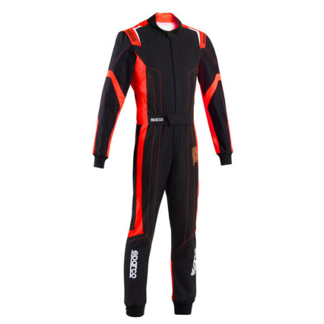 Obleke Race child suit SPARCO THUNDER K48 ADV whith FIA, black/red | race-shop.si