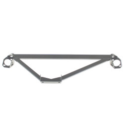 Front Upper strut bar RACES Honda Civic 91-01, CRX, Del Sol, silver