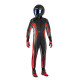Obleke Race child suit SPARCO SUPERLEGGERA-K whith FIA, black/red | race-shop.si
