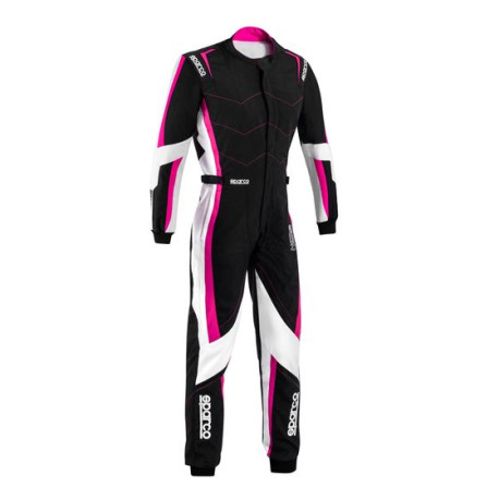 Obleke Race suit SPARCO Kerb Advanced LADY K48 whith FIA, black/fuchsia | race-shop.si