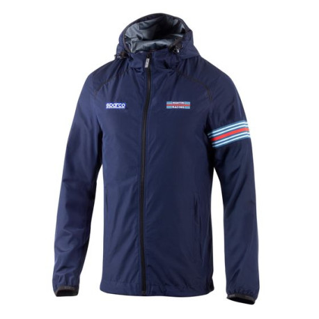 Majice s kapuco in jakne Sparco Martini Racing SL Windbreaker Jacket, blue | race-shop.si