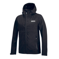 Sparco Shell Waterproof Jacket, black