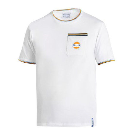 Majice Sparco Gulf Pocket T-Shirt, white | race-shop.si