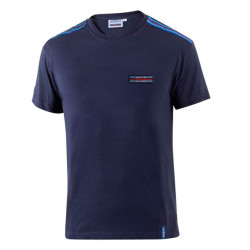 Majica SPARCO MARTINI RACING Top Stripes, modra