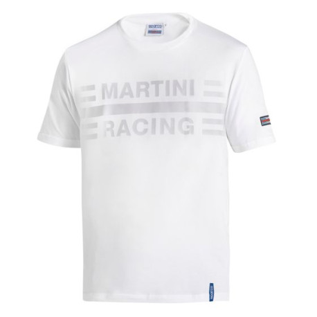Majice Sparco Martini Racing Big Logo T-Shirt, white | race-shop.si