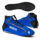 Shoes Sparco Slalom + 2025 with FIA, blue
