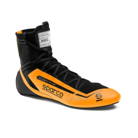 Čevlji Shoes Sparco X-Light Plus with FIA, fluo orange/black | race-shop.si