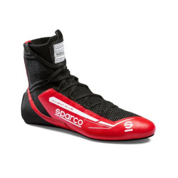 Shoes Sparco X-Light Plus with FIA, red/black