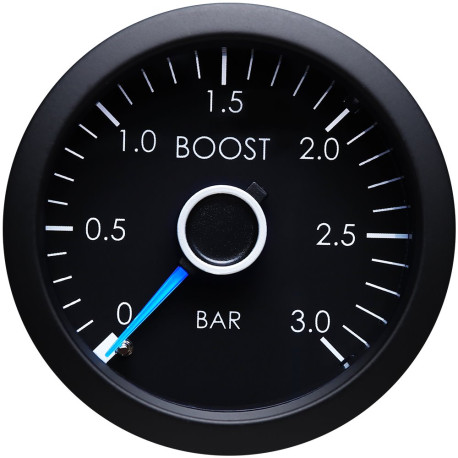 Gauges RACES VW Series RACES VW Series – merilnik tlaka turbine (3 BAR) - modra/bela | race-shop.si