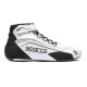 Čevlji Shoes Sparco Skid 2025 with FIA, white/black | race-shop.si