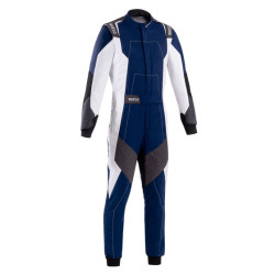 FIA race suit Sparco R580 X-Light Full Efficiency, navy blue/white