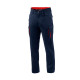 Sparco FTW Cotton Work Trousers VERMONT, navy blue/red