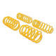 ST Suspensions ST lowering springs (4pcs) for Volkswagen Polo VI (AW) sedan 1.0TSi (DSG) 1.5TSDi | race-shop.si