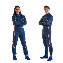 FIA Dirkalni kombinezon RRS EVO Monte Carlo Modra/rdeča ODPRTO