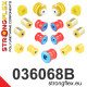 Poliuretanski silent bloki 036068B: Full suspension polyurethane bush kit | race-shop.si