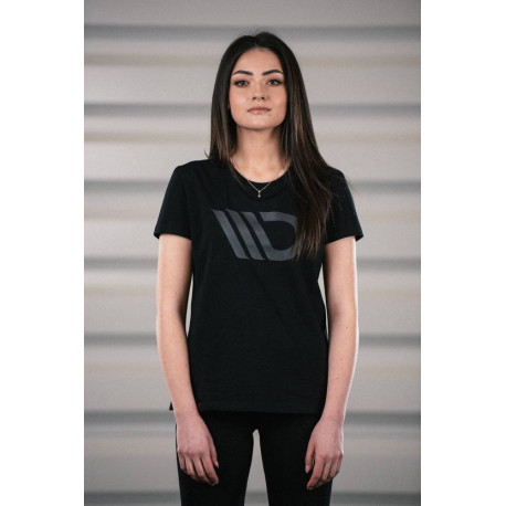 Majice MAXTON Design womens T-shirt, gray with red logo | race-shop.si