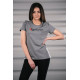 Majice s kapuco in jakne MAXTON Design womens T-shirt, gray | race-shop.si