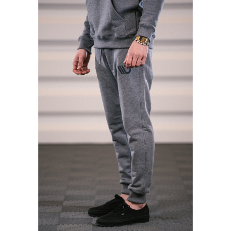 Majice s kapuco in jakne MAXTON Design sweatpants, gray | race-shop.si