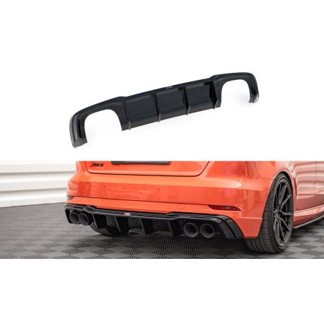 Body kit a vizuálne doplnky Rear Valance + Milltek Sport Exhaust Audi RS3 Sportback 8V Facelift | race-shop.si