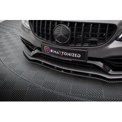 MAXTON DESIGN sprednji splitter za Mercedes-AMG C63 Sedan / Estate W205 Facelift
