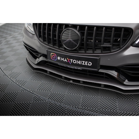 Body kit a vizuálne doplnky Front Splitter Mercedes-AMG C63 Sedan / Estate W205 Facelift | race-shop.si