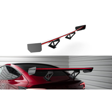 Body kit a vizuálne doplnky MAXTON DESIGN karbonsko krilo + LED za Tesla Model 3 | race-shop.si