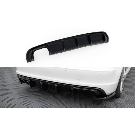 Body kit a vizuálne doplnky Rear Valance Audi A3 S-Line Sportback 8V (Version with dual exhausts tips on one side) | race-shop.si