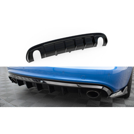 Body kit a vizuálne doplnky Rear Valance Audi A4 S-Line Sedan / Avant B8 (Version with single exhaust tips on both sides) | race-shop.si