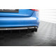 Body kit a vizuálne doplnky Rear Valance Audi A4 S-Line Sedan / Avant B8 (Version with single exhaust tips on both sides) | race-shop.si