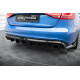 Body kit a vizuálne doplnky Rear Valance Audi A4 S-Line Sedan / Avant B8 (Version with single exhaust tips on both sides) | race-shop.si