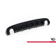Body kit a vizuálne doplnky Rear Valance Audi A4 S-Line Sedan / Avant B8 (Version with single exhaust tips on both sides) | race-shop.si