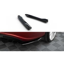 MAXTON DESIGN zadnji stranski difuzorji za Audi S5 / A5 S-Line Sportback 8T, sijajno črna