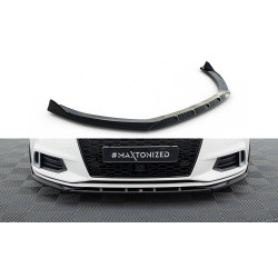Front Splitter Audi A3 Sedan 8V Facelift (Black)