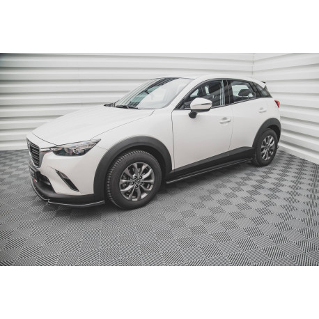 Body kit a vizuálne doplnky MAXTON DESIGN set splitterjev za Mazda CX-3 | race-shop.si