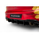 Body kit a vizuálne doplnky Rear Diffuser V1 Volkswagen Golf GTI Clubsport Mk8 Facelift (Black-Red) | race-shop.si