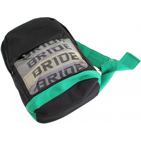 Torbe, denarnice Bride backpack with green Takata straps | race-shop.si